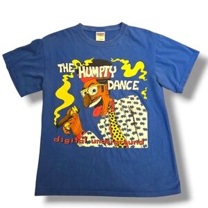 Digital Underground T-Shirt Humpty Dance Shock G Cartoon 90s Rap Tee RARE